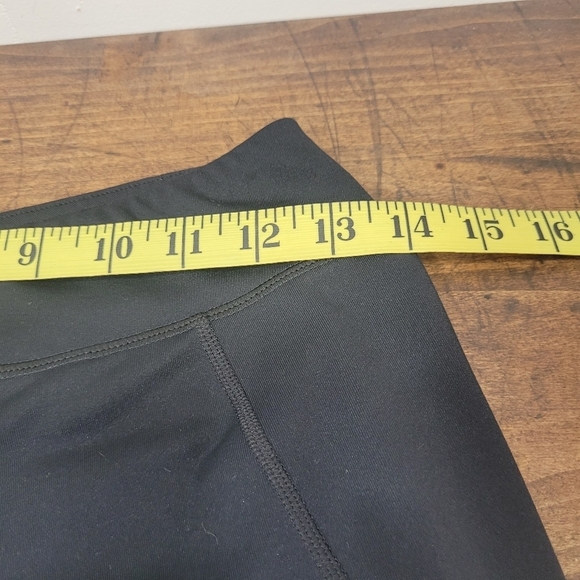 Patagonia Leggings Women's sz XS Black Athletic Leggings w/Pocket Straight Leg - Picture 6 of 8